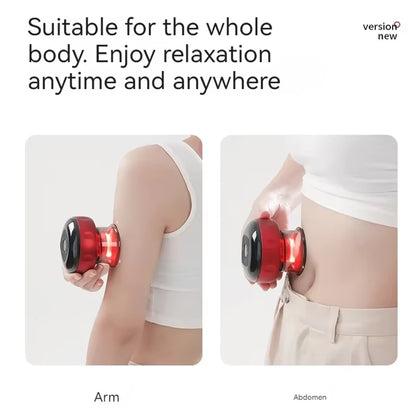 Electric Vacuum Suction Device, Body Scraping Massage, Smart Cupping, Back, Neck, Arm Massager